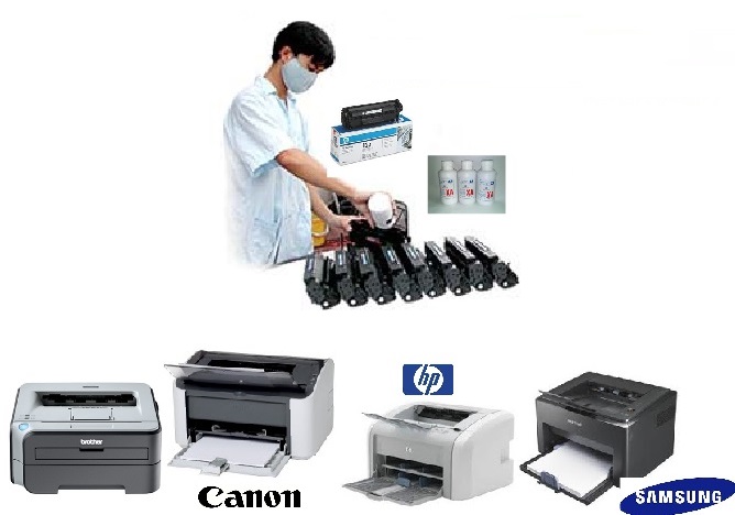 Thay mực máy in tại Hải Phòng